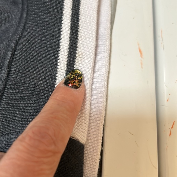 Sovereign Code quilted men’s zip up sweatshirt with pockets - grey/blue - Picture 9 of 10